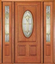 Wood Entry Door Style 1